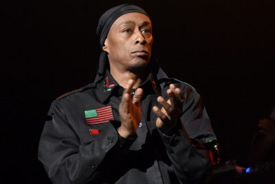 LAS VEGAS, NV - JUNE 06: Rapper Professor Griff of Public Enemy performs at The Joint inside the Hard Rock Hotel & Casino on June 6, 2015 in Las Vegas, Nevada. (Photo by Ethan Miller/Getty Images)