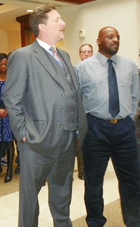 Attorney Gregory Rohl and Floyd Dent.