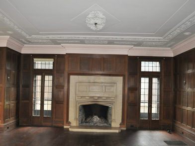 Interior of one Detroit historic home.