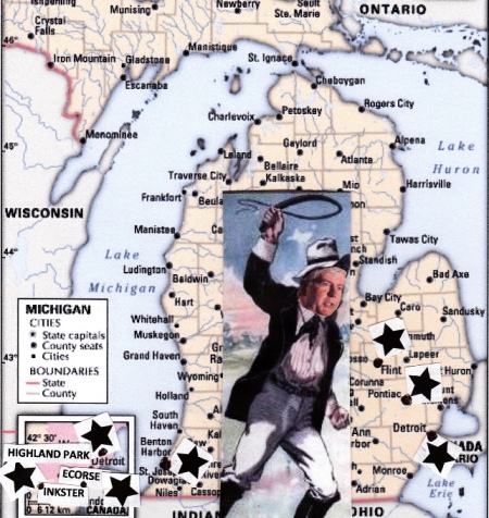 Slavesmaster Gov. Rick Snyder takes over Michigan's Black-majority cities.