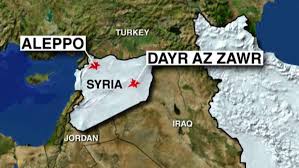 US airstrike hit Syrian govt. soldiers in Dayr Az Zawr.