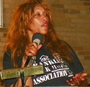 Bobbi Johnson of Franklin Park Association.