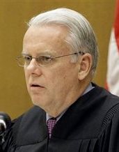 Wayne County Circuit Judge Timothy Kenny rules Monday, Oct. 20, 2008 in Detroit, that he will release some sealed text messages by former Detroit Mayor Kwame Kilpatrick and his ex-chief of staff Christine Beatty unless an appeals court intervenes by Thursday. (AP Photo/Paul Sancya)