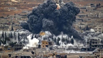 US-led strike that killed up to 80 Syrian government soldiers.