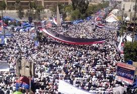 Yemen's 2011 uprising occurred after Egyptian and Tunisian revolutions, but did not displace government.
