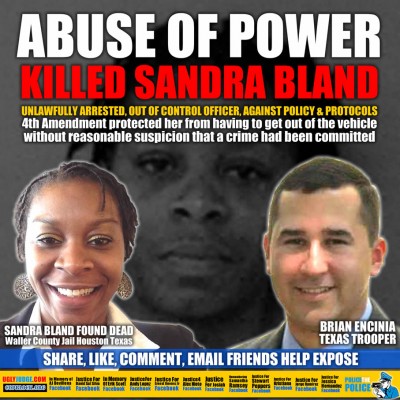 abuse-of-power-killed-sandra-bland-teas-trooper-brian-encinia-abuse-his-powers-and-is-an-accessoryUJ