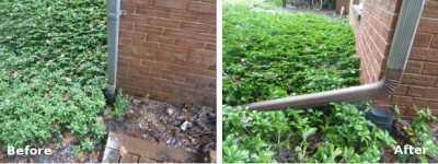 downspout-before-after