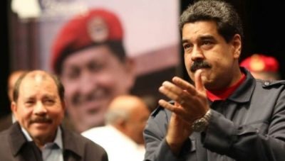 Pres. Maduro during celebration of Pres. Hugo Chavez's revolutionary history.